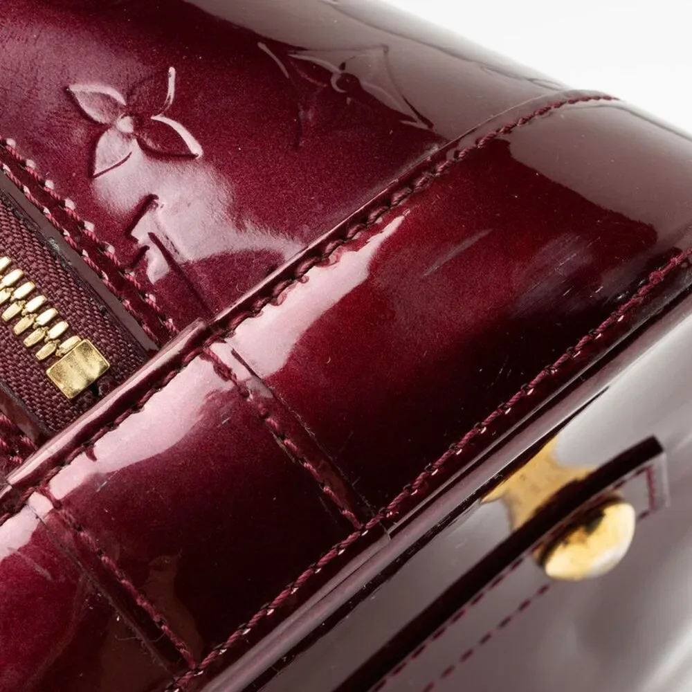 Louis Vuitton Monogram Vernis Alma GM Satchel